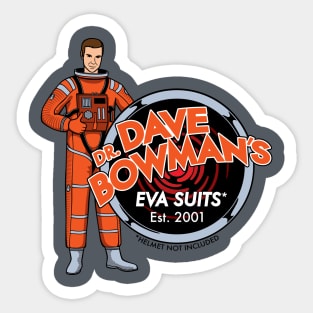 Dave Bowman's EVA Suits Sticker